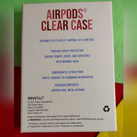 Girl Power Airpods Clear Case - Picture 2 of 3